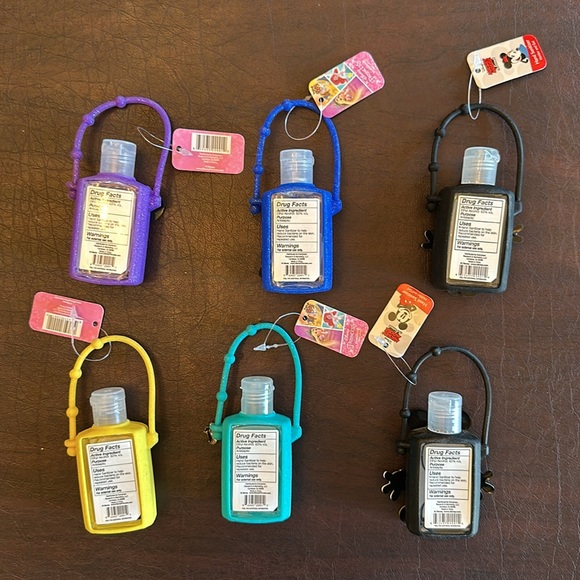 Disney Princess Mickey Minnie - Hand Sanitizer Set of 6 NWT - Travel Size - Picture 8 of 8